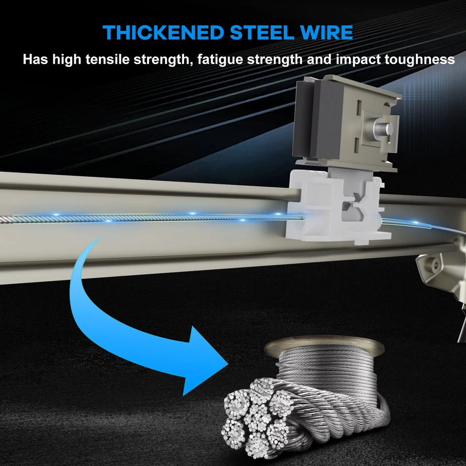 For 1990-1992 Chevy Camaro Front or Rear Left or Right side Window Regulator - Изображение 4 из 4