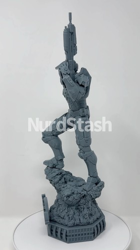 HALO - Master Chief 117 - Statue 1:8 (17 Inches) 3D Print Unpainted/Unassembled - Video 1 of 1