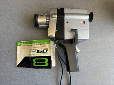 Yashica Super 8 50 Movie Film Camera and Manual - Japan