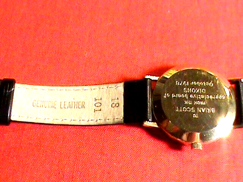 RARE VINTAGE 9CT GOLD HILTON 1891 LIBERTY GENTS WATCH MANUAL SWISS 33MM - Picture 10 of 17