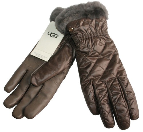 Ugg Australia Women`s Classic Leather Shorty Tech Glove Size