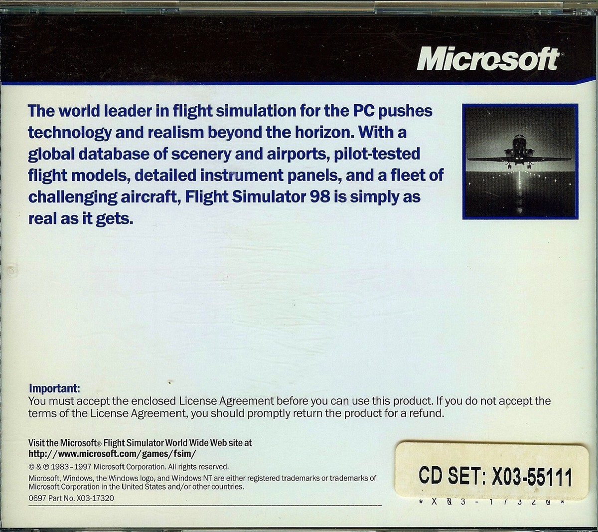 Microsoft Flight Simulator 98 PC CD-ROM Game | eBay Microsoft Flight Simulator 98 PC CD-ROM Game | eBay