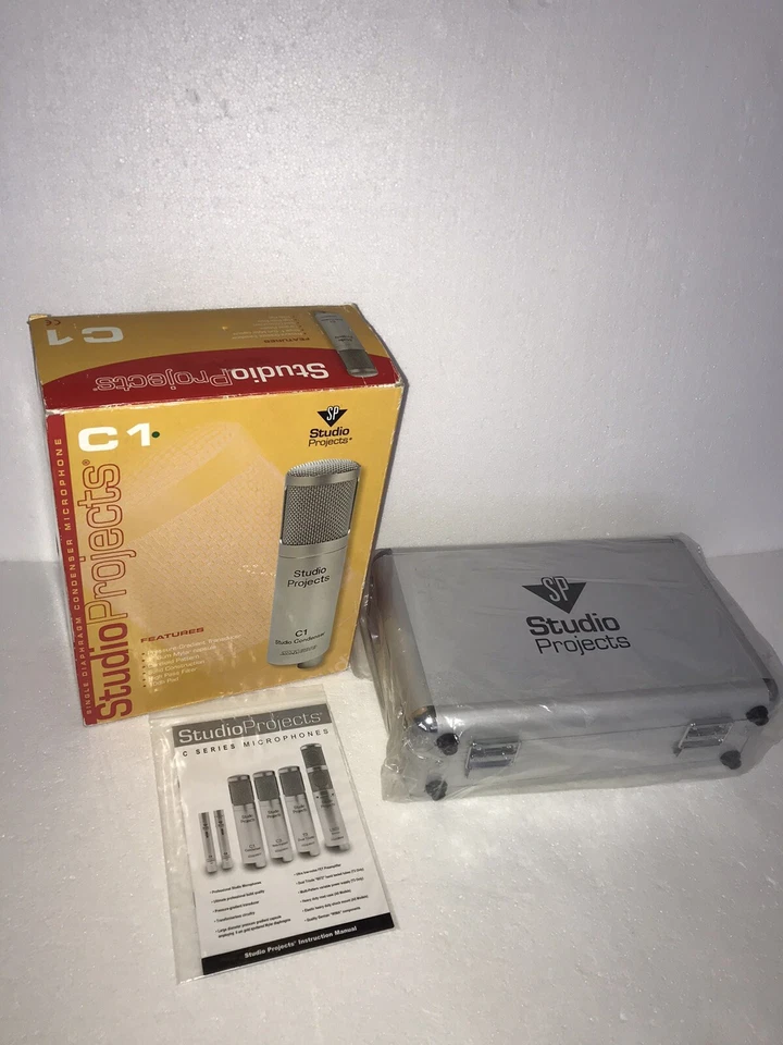 Studio Projects C1 Studio Condenser Single Diaphragm Condenser Microphone - Image 3 of 4