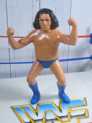 Vintage 1984 Andre The Giant Wrestling Figure Rubb...