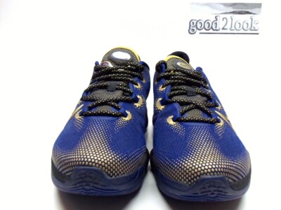 Size 8 - Nike Air Zoom BB NXT Blue Metallic Gold for sale 