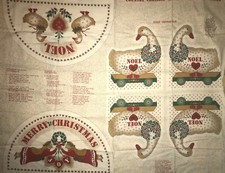 Country Classic Christmas Panel QUILT, SEW, FABRIC