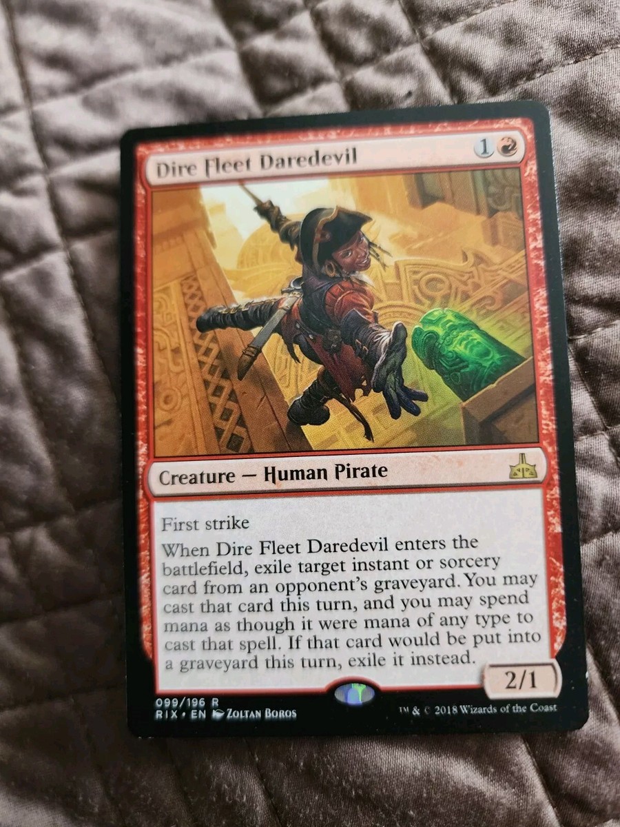 MTG Magic the Gathering Dire Fleet Daredevil (99/219) Rivals of