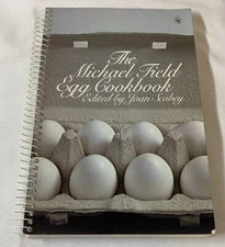 1980 Joan Scobey THE MICHAEL FIELD EGG COOKBOOK ~ 1st edition