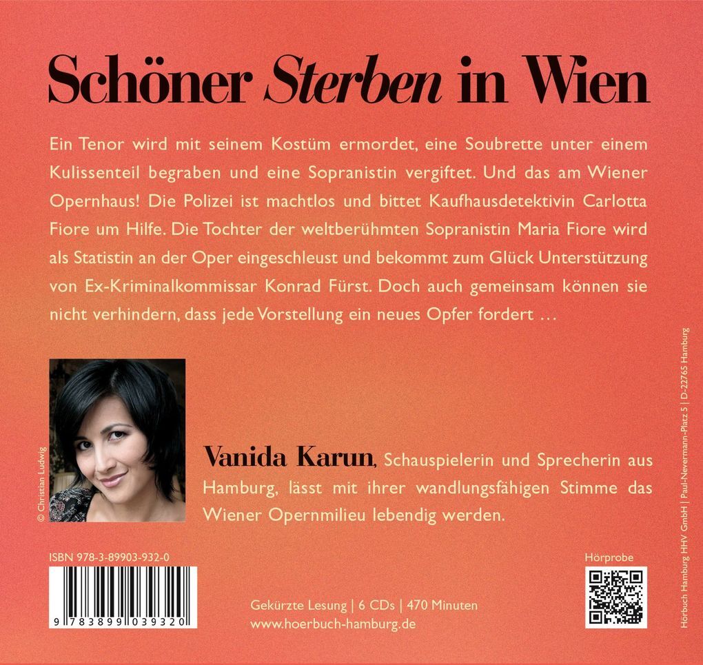 Thumbnail - Wiener Totenlieder (ein Carlotta-fiore-krimi 1), 6 Audio-cds | Theresa