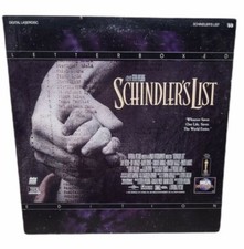 Laserdisc c  Schindler's List  Liam Neeson Ralph Fiennes Ben Kingsley LTRBX