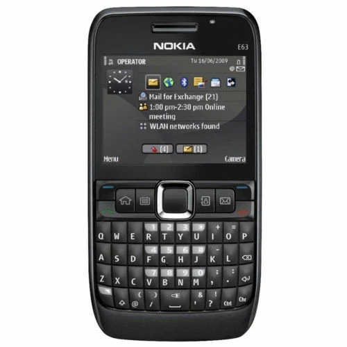 Unlocked QWERTY Keypad Nokia E63 Wifi 3G Camera 2MP Mp3 Player Mobile Bar Phone - Picture 3 of 13