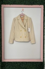 NWT LIZ CLAIBORNE Tweed Blazer - size 8