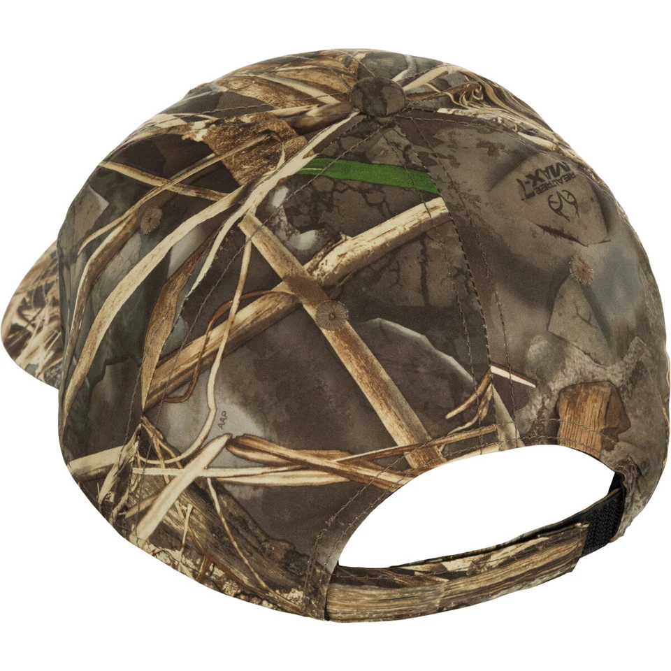 DRAKE WATERFOWL SYSTEMS WATERPROOF CAMO HAT LOGO BALL CAP - Image 2 of 2
