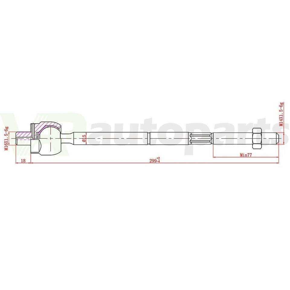 Kit completo de suspensión delantera 8 piezas apto para Ford Freestyle 2005 2006 2007 Foto 4 de 4