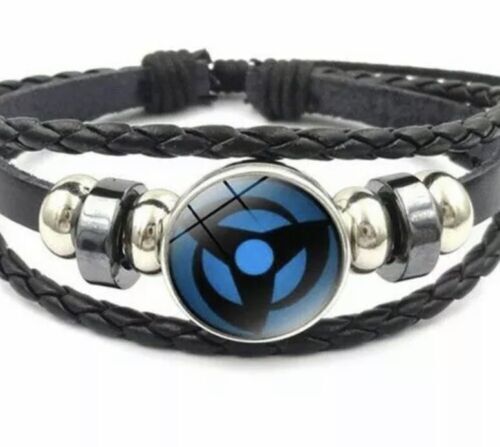 Naruto Anime Sharingan Bracelet Pick One Sasuke Kakashi Madara Obito Mangekyou - Picture 106 of 156