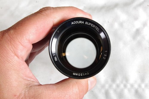 Accura 135mm f/3.2 prime Preset lens Pentax m42 screw mount - Picture 2 of 4