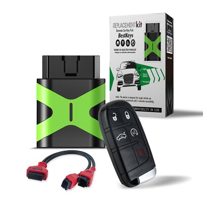 Smart Car Key Fob Fit for 2019-2021  Dodge Charger Challenger M3N-40821302