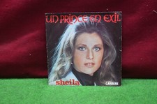 ANCIEN DISQUE VINYLE 45 TOURS SHEILA UN PRINCE EN EXIL