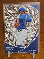 Francisco Lindor 2022 Chronicles Clear Vision Baseball - #5 RC - New York Mets