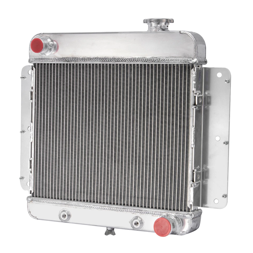 3-Row Aluminum Radiator For 1962-1967 1965 Chevrolet Chevy II Nova V8 Conversion - Image 3 of 4