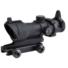 Ottica ACOG 4x32 con Reticolo Illuminato e Tacche Superiori nera AIM-O