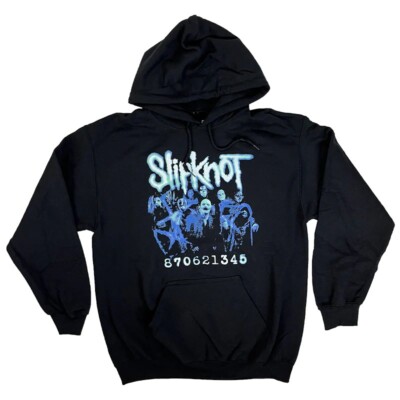 New: SLIPKNOT Band Photo Logo Hooded Sweatshirt [S, 2XL