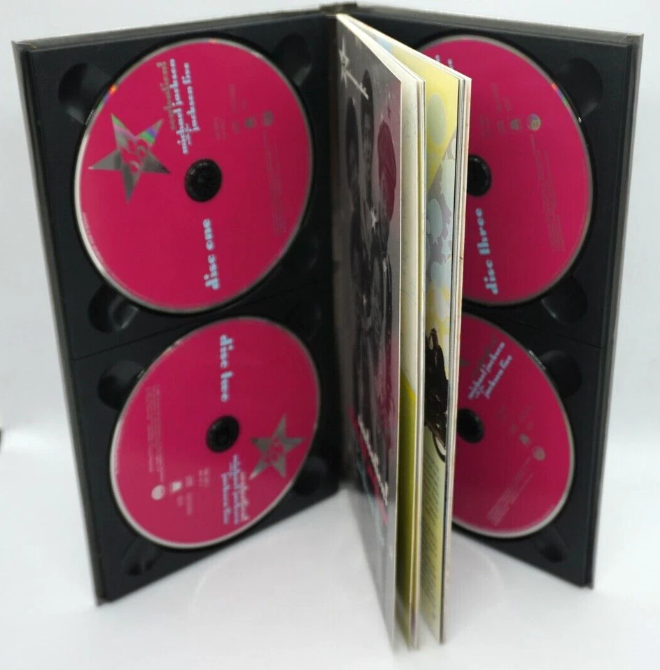 Michael Jackson & Jackson Five : SOULSATION! 4 CD BOOK SET  25th Anniversary Edt - Image 3 of 4