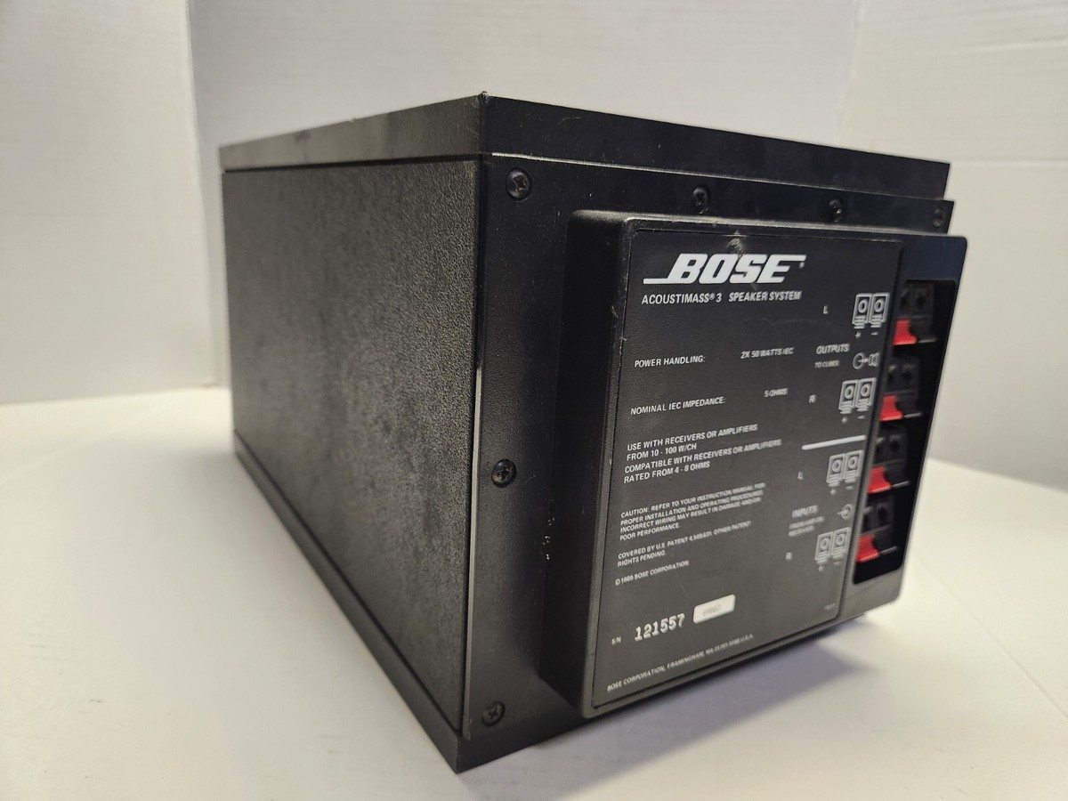⭕️安心保証 BOSE　acoustimass 3 series4　02860 ⭕️安心保証 BOSE acoustimass 3 series4 02860 - メルカリ