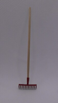 Gartenrechen Werkzeug British Made im 12. Maßstab Top Qualität Artikel JC19