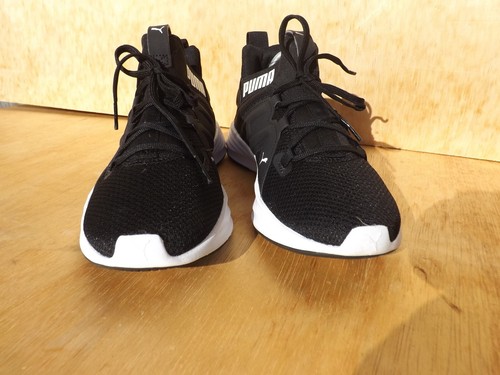 Size 4Y PUMA - Juniors Contempt Demi Fitness SHOES - Black/White - Picture 8 of 11