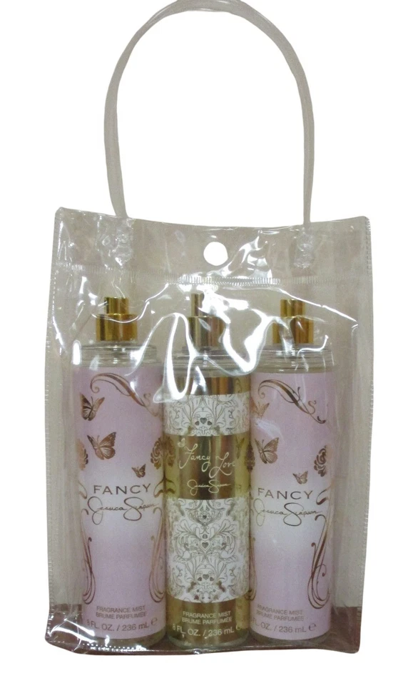 Jessica Simpson Body Mist Spray Fancy, Fancy Love Gift Bag Set de 3 8 oz cada uno Foto 3 de 3