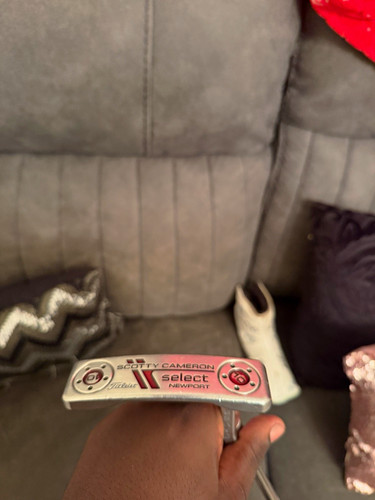 Scotty Cameron Select Newport RH Blade Putter Steel Shaft Silver/Red