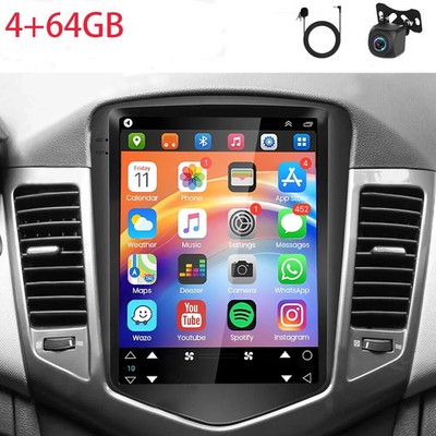 4+64GB Für CHEVROLET Cruze 2009-2015 Android 15 Apple Carplay Autoradio GPS Navi