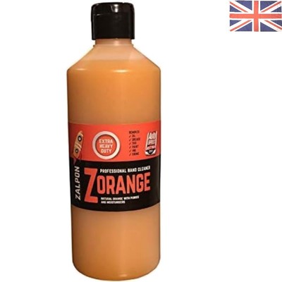 500ml extra strapazierfähiger Handreiniger von Zalpon - Orangenduft & natürlich