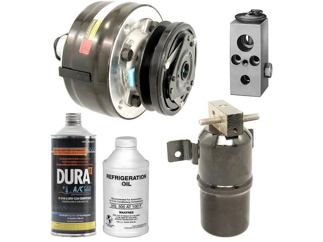 For 1989-1990 Chrysler TC Maserati A/C Compressor Kit 89517VSPQ 2.2L 4 Cyl