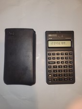 HP 10B Business Financial Calculator with Sleeve TESTED