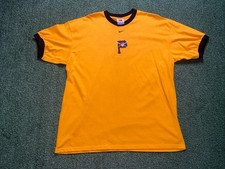 Pittsburgh Pirates Team Nike Vintage 2006 Yellow & Black Shirt Size XL NWOT