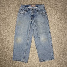 Vtg Levi  s 550 Jeans Kids Size 8 Husky 27x23 Tag 28x23 Relaxed Fit Distress