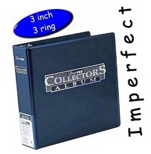Ultra Pro Collectors Album/Binder - 3 Inch 3 Ring Blue DAMAGED/SPLIT/IMPERFECT B