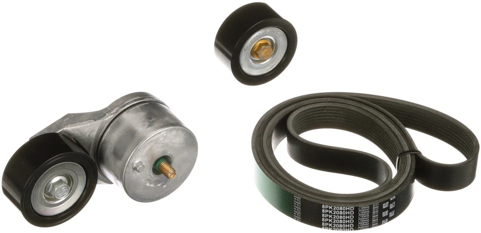 VRIBBED BELT SET K048PK2080HD FOR DAF MX-13303/13315/13355/13390 12.9L 6cyl CF - Image 2 of 4