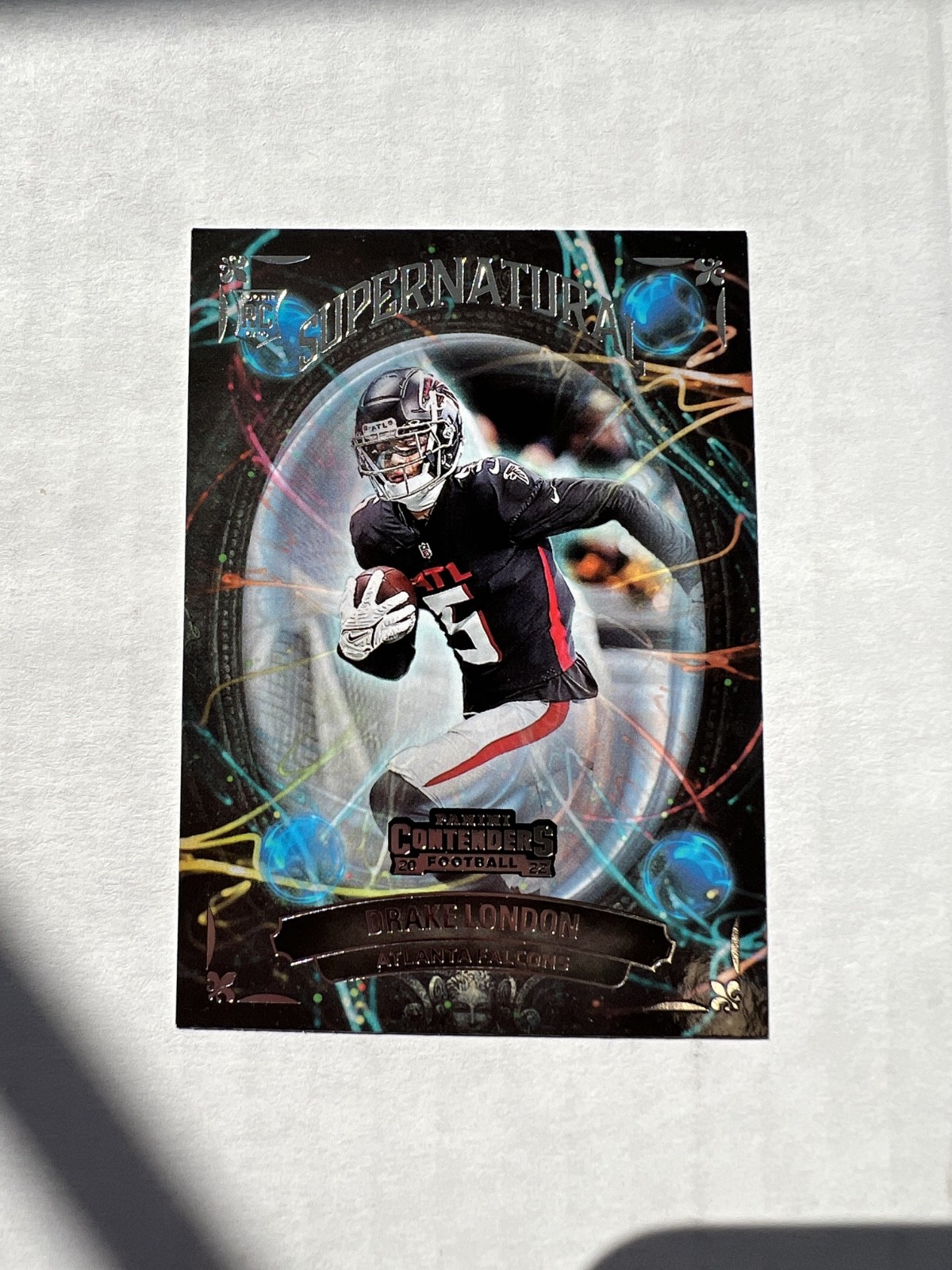 Drake London Panini Contenders Supernatural #SNDLO Base