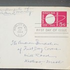 1964-65 New York World's Fair First Day Cover 5¢ US Postage Stamp World's Fairs — photo 5