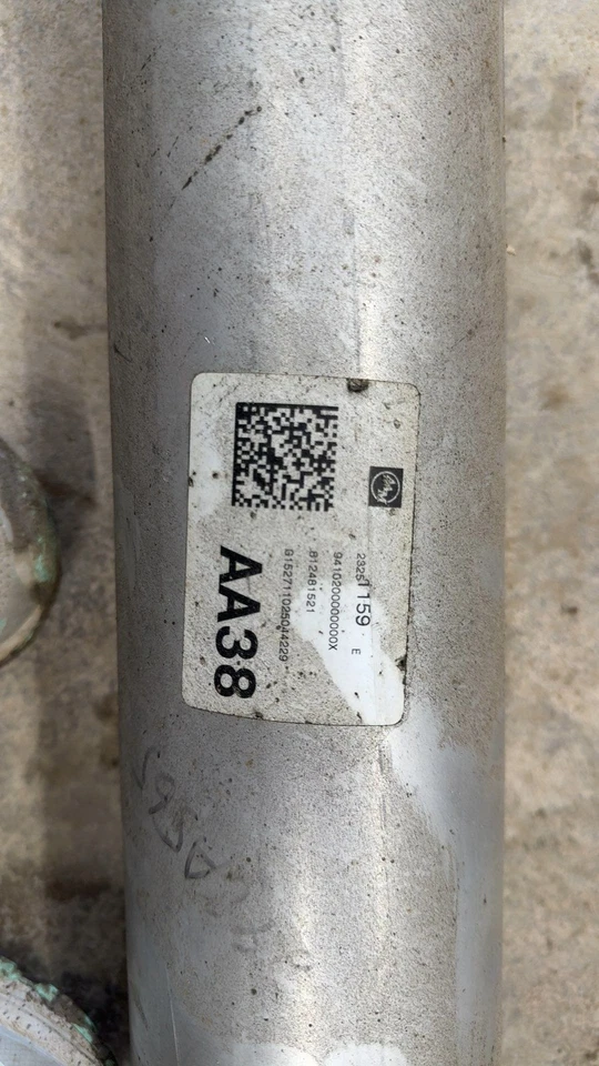 16 GMC SIERRA 1500 Rear Drive Shaft 4x4 Regular Cab 4.3l 6' 6" Box - Imagem 2 de 2