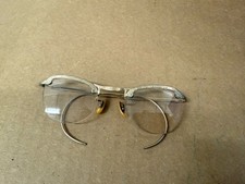 Antique C.O.G 1/10 12KGF Lens 125mm Vintage Retro Secretary Glasses Spectacles