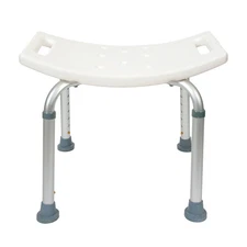 BodyMed Aluminum Shower Chair, Shower Seat, Disability Aid for Independence