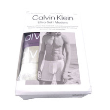 Calvin Klein Ultra-Soft Modern Boxer Brief Mens Medium Stretch Modal 3-Pack