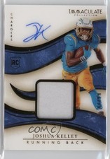 2020 Panini Immaculate Rookie 81/99 Joshua Kelley #136 Patch Auto 6ns