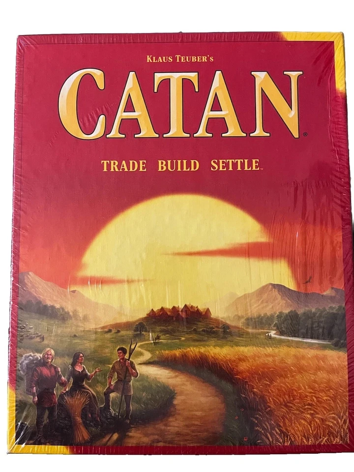 CATAN Board Game CN3071 – Trade Build Settle – Classic Red Box Sealed New - Image 3 of 3