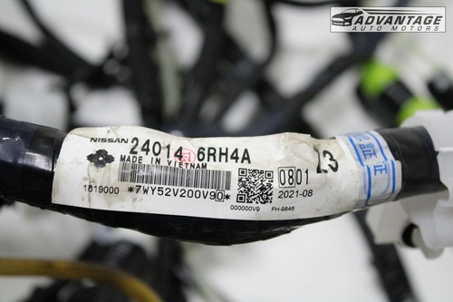 2022 NISSAN ROGUE 1.5L MAIN BODY WIRE WIRING CABLE HARNESS 24014-6RH4A OEM - Picture 11 of 12