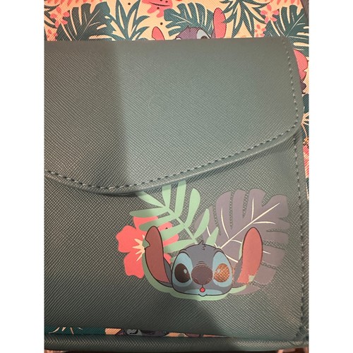 NWT Disney Bioworld Lilo and Stitch Teal Pineapple Mini Backpack - Picture 3 of 5